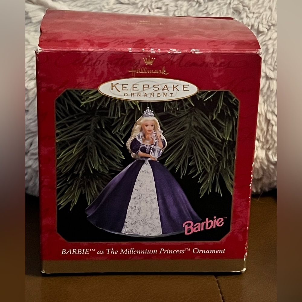 Vintage Hallmark Barbie as Millennium Princess Ornament